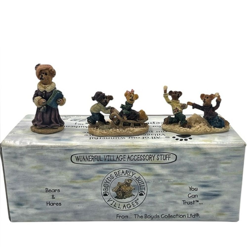 Boyds Bears Wunnerful Village Accessory Stuff Boyds Bearly School Style #19504-2